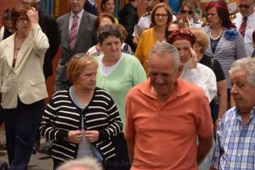 Misa, procesión y desfile de ganado en La Pardilla (Foto Francisco Javier Santana)